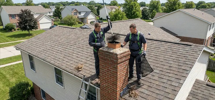 Bird Removal From Chimney in Marietta